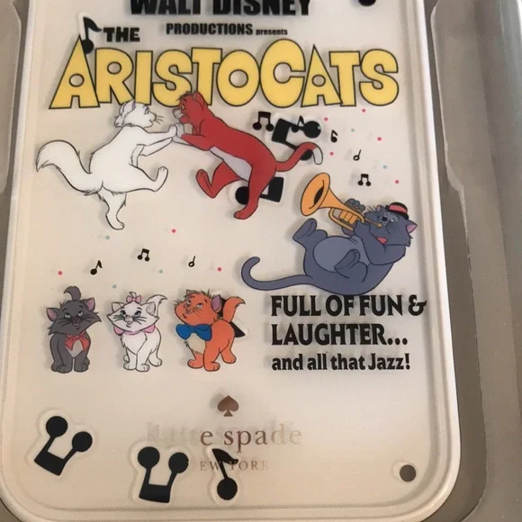 Authentic Kate Spade Aristocats Disney iPhone Pro Max. New in Box with tag. - Picture 10 of 12